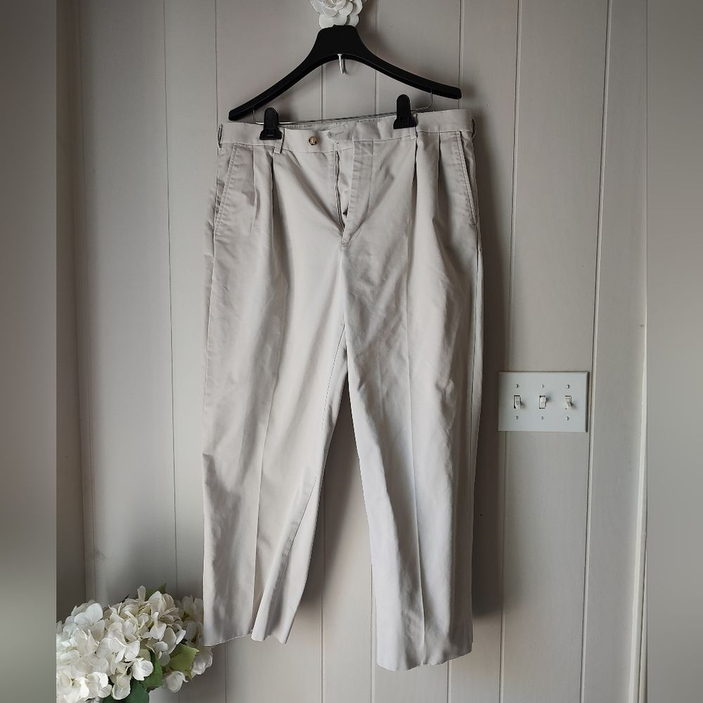 Saddlebred Men's Khakis 38 Waist 26 Inseam